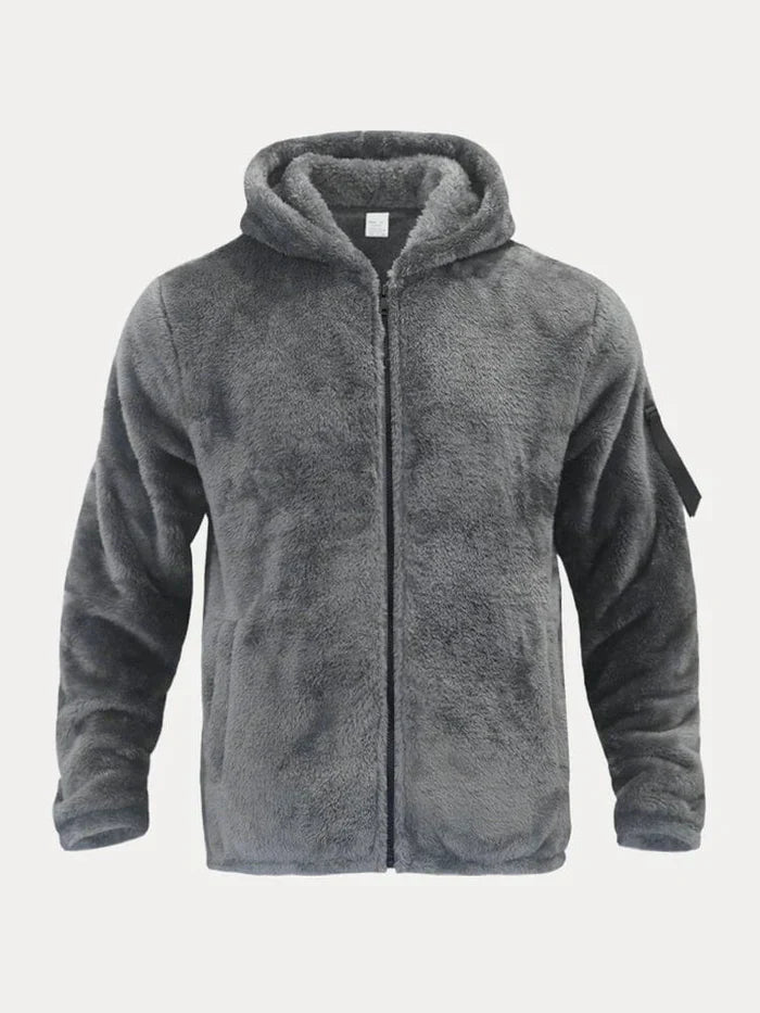 Kapuzenjacke aus Thermofleece - DAVIS