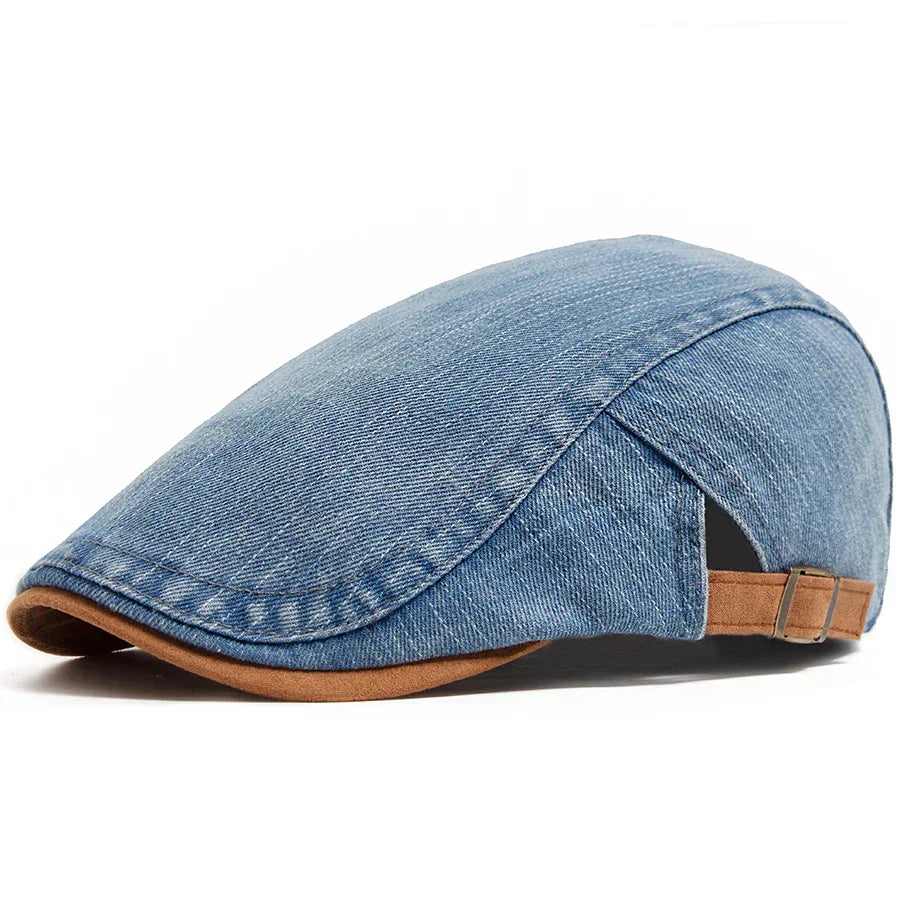 Premium Denim Schiebermütze