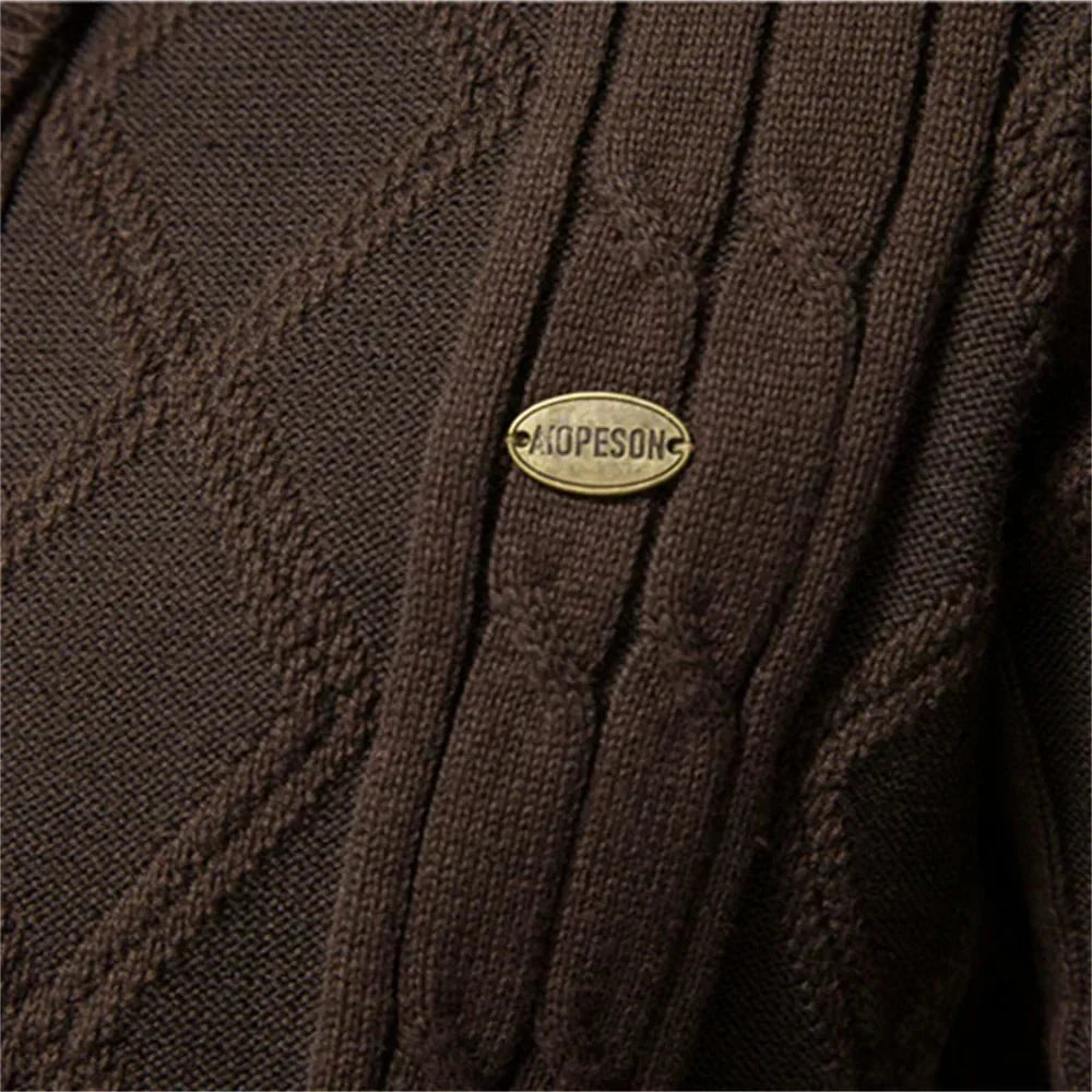 Waldemar - Herren-Cardigan mit Knopfleiste