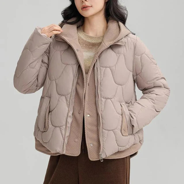 FrostHaven™ Steppjacke Mit Kuscheliger Kapuze