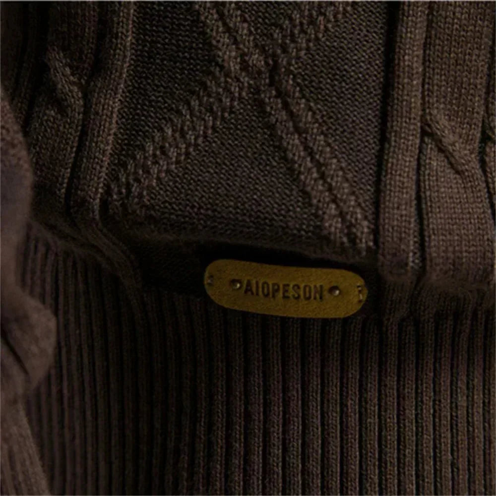 Herren-Cardigan mit Knopfleiste