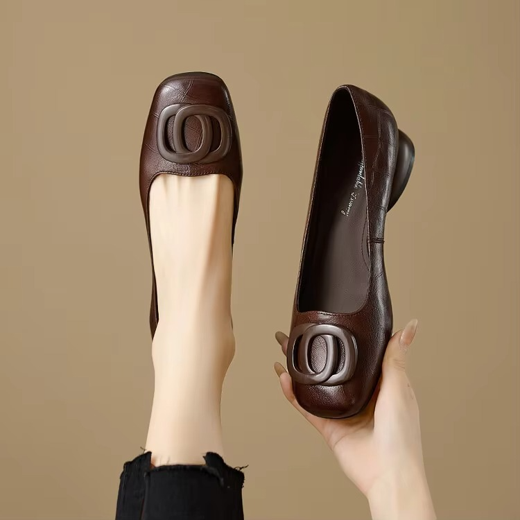 Camilles | Damen Ballerinas aus Weichem Leder – Leder Ballerinas Komfort