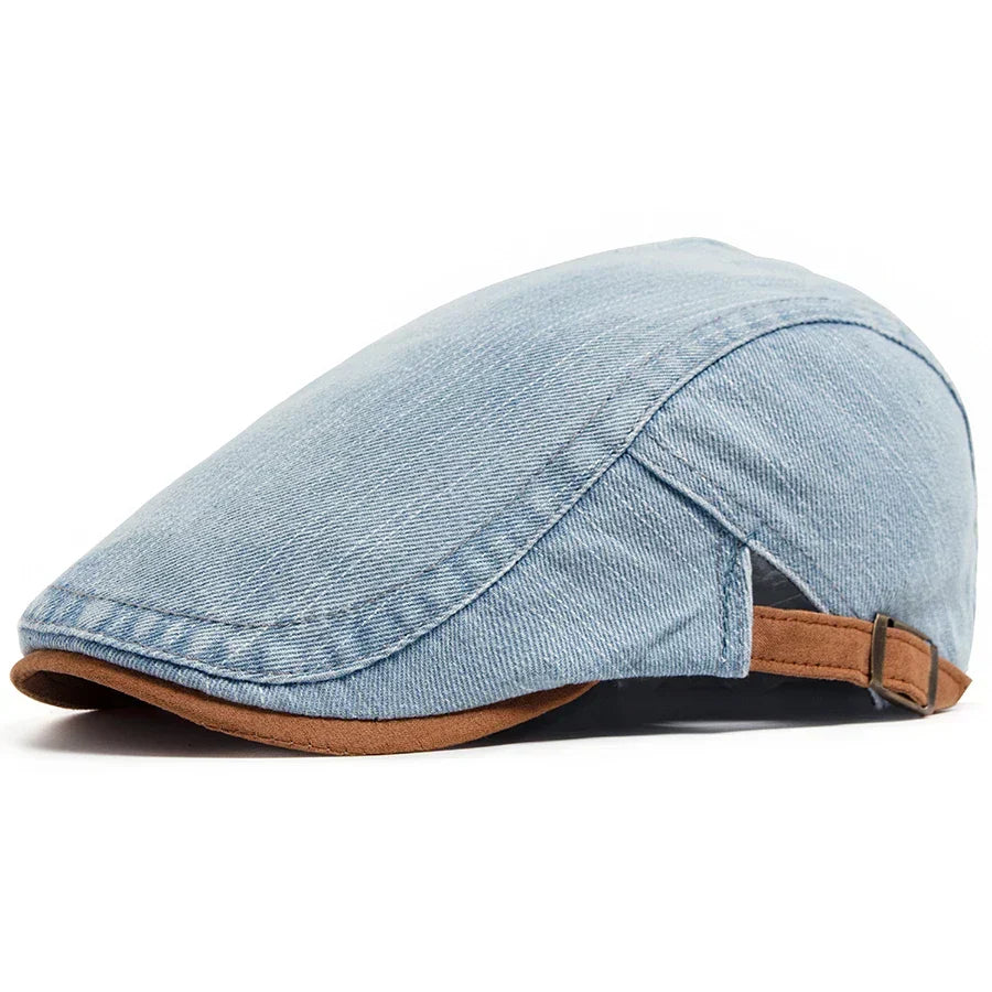 Schiebermütze aus Premium Denim