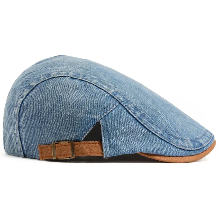 Schiebermütze aus Premium Denim