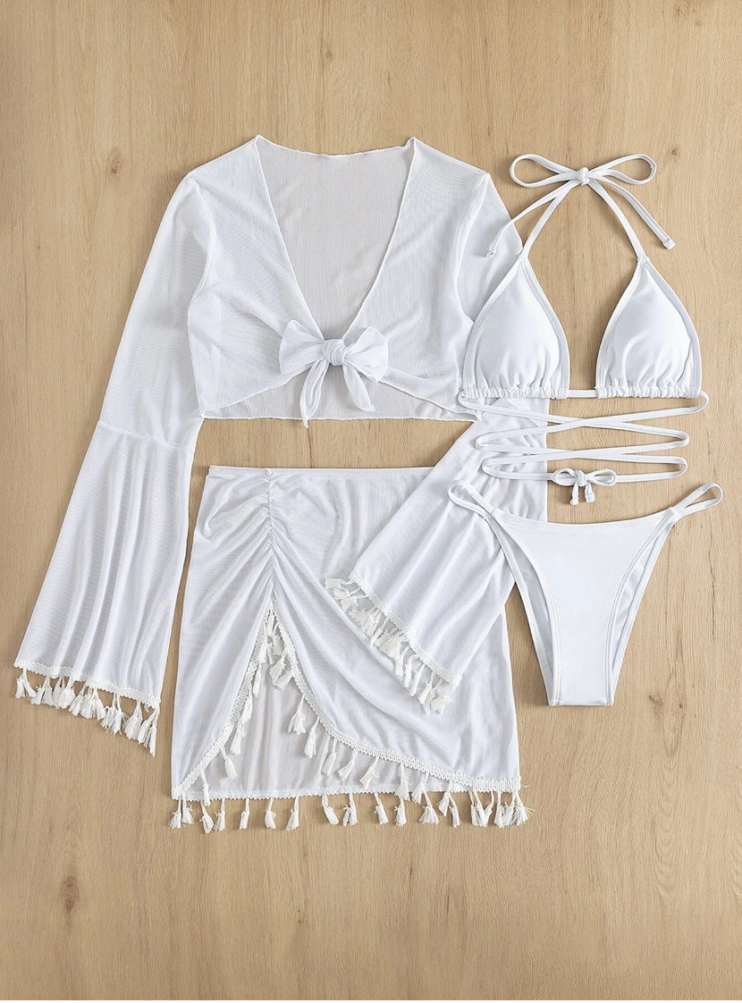 Damen Bikini-Oberteil – Einfarbig, Sexy European Style