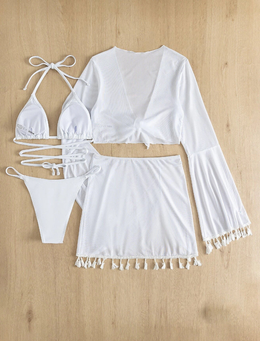 Damen Bikini-Oberteil – Einfarbig, Sexy European Style