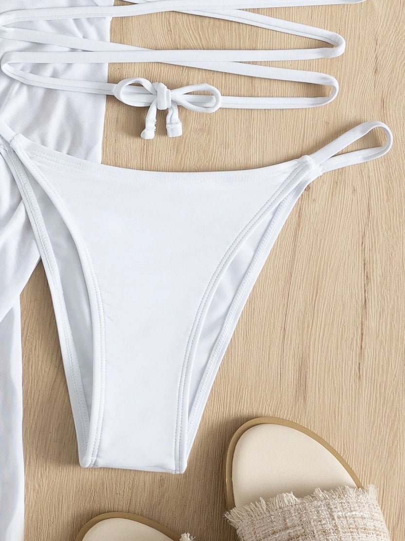 Damen Bikini-Oberteil – Einfarbig, Sexy European Style