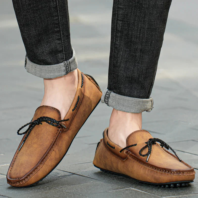 Henrik | Herren Wildleder Loafer Handgefertigt Elegant