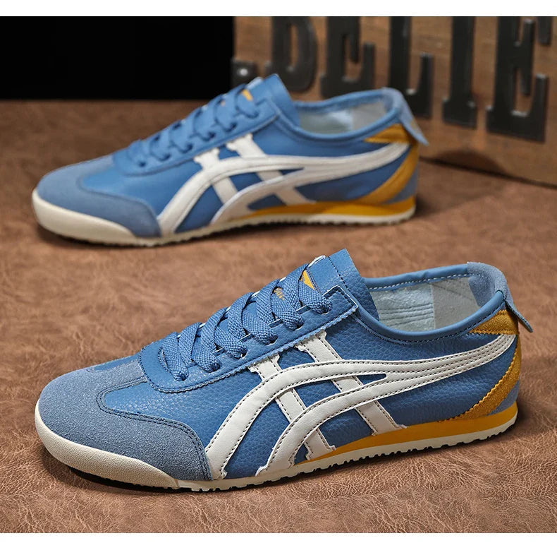 Sneaker Herren | Retro Runner mit Kontraststreifen & Wildleder-Akzenten