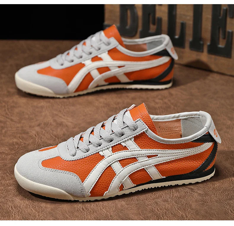 Sneaker Herren | Retro Runner mit Kontraststreifen & Wildleder-Akzenten