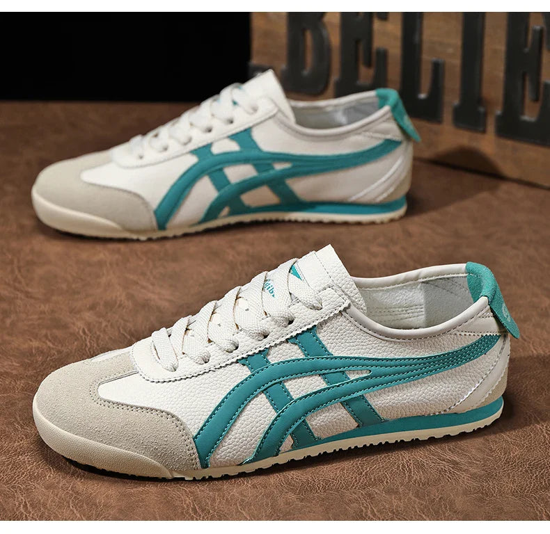 Sneaker Herren | Retro Runner mit Kontraststreifen & Wildleder-Akzenten