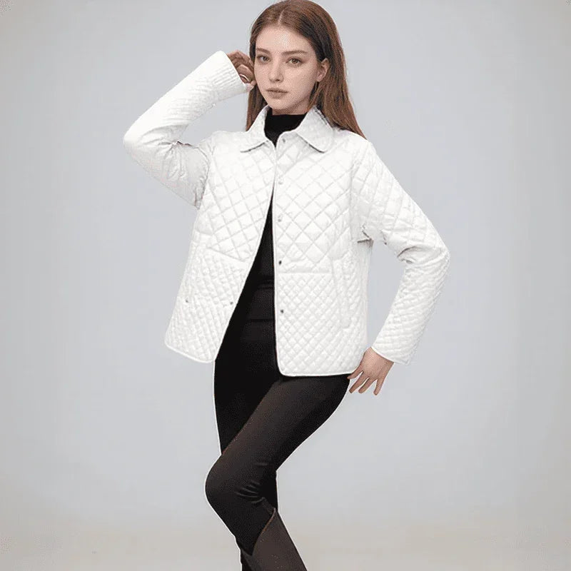 Evoke™ Steppjacke mit Baumwolle und Steppstruktur / Raffinesse und Leichtigkeit für Lhren Eleganten Winter!