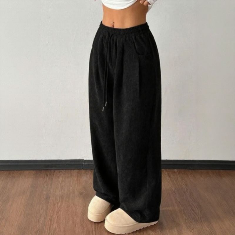 Sara™ Weite Hose aus Premium-Strick mit Struktur