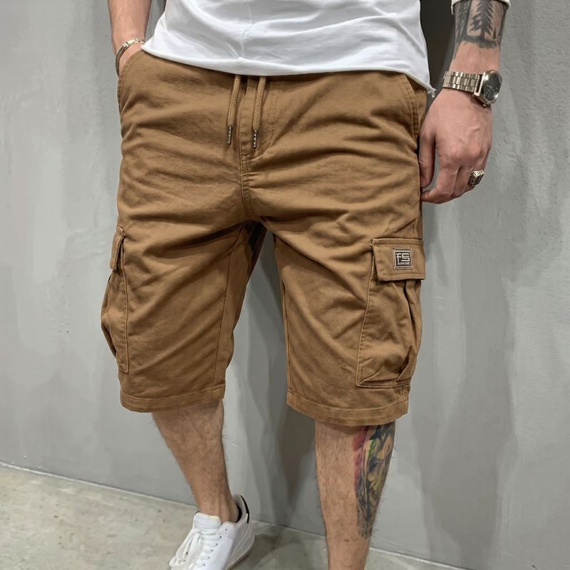 Liam™ Shorts aus Premium-Twill mit großzügigen Cargotaschen