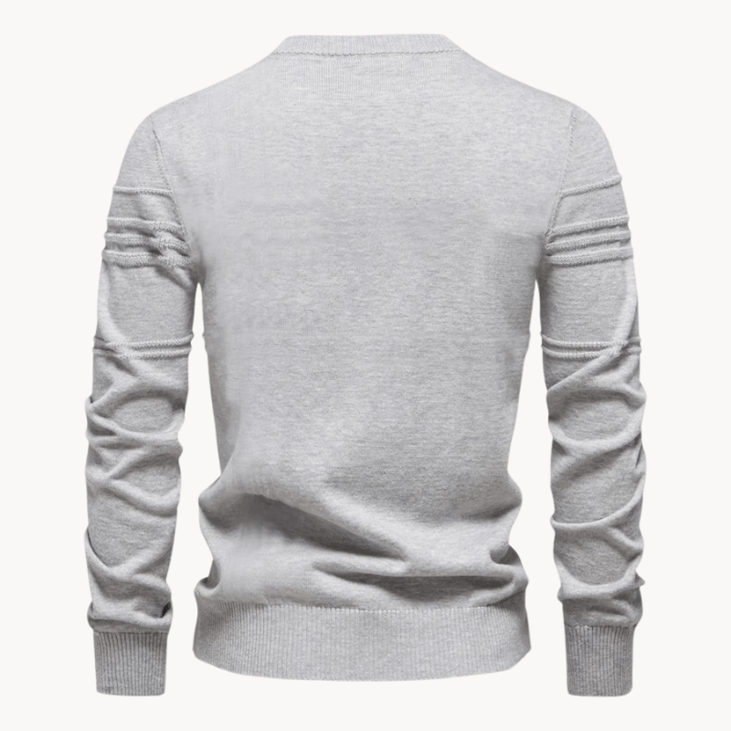 Burkhard | Stilvoller Herrenpullover mit Rautendesign