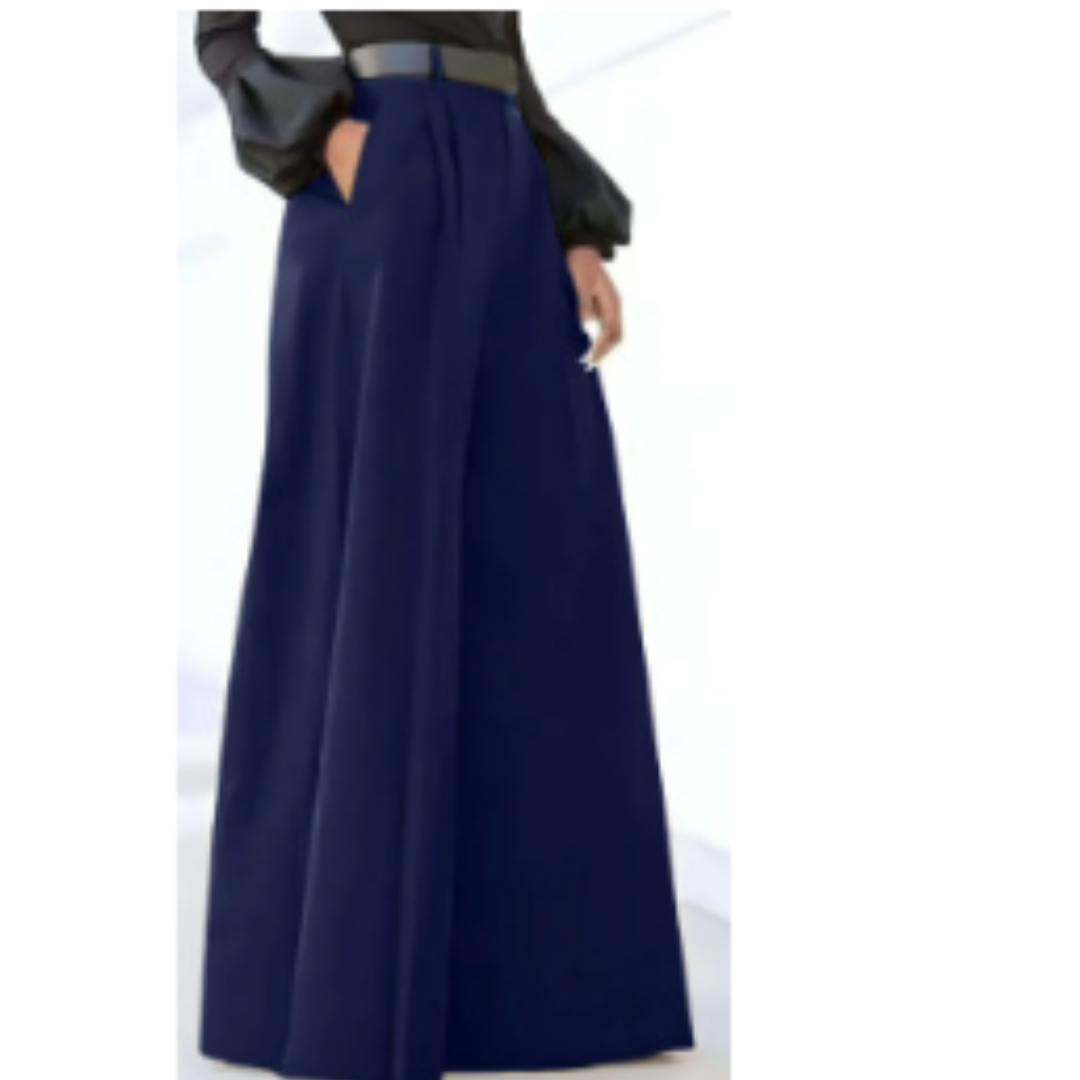 Weite Hose Damen Palazzo | Hoher Bund & Elegante Weite