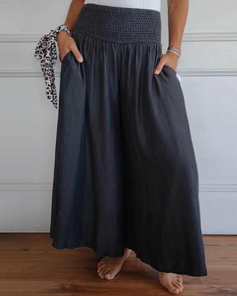 Weite Hosen Damen | Fließend & Lässig