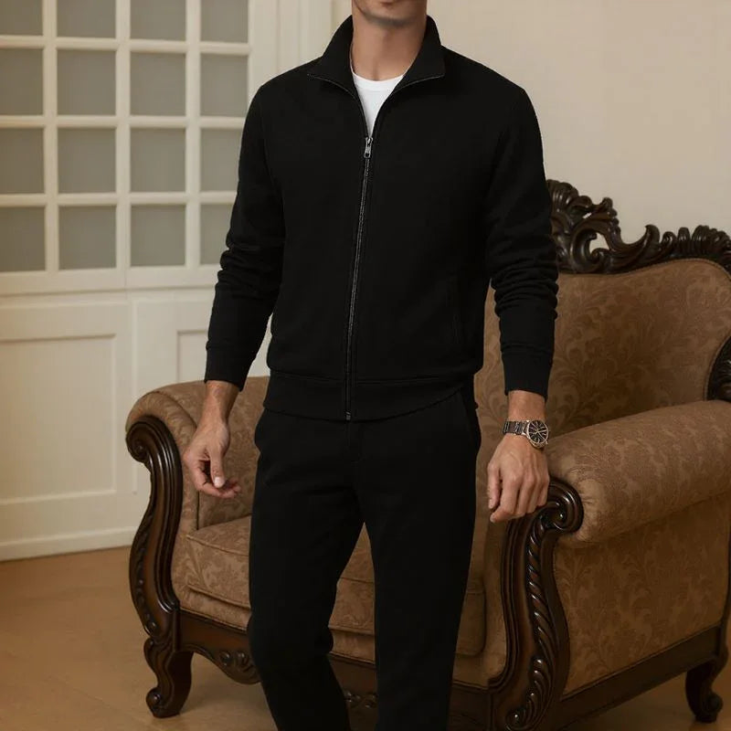 Monaco™ Set aus hochwertigem Rollkragen-Sweatshirt / Minimalistische Eleganz mit absolutem Komfort!
