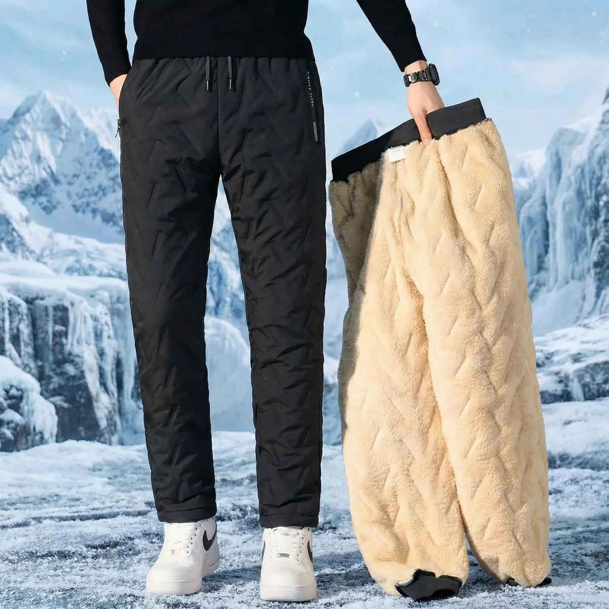 SnowProof Guard™ Thermohose mit Ultra-Weichem Fleecefutter und Wasserdichtem Außenmaterial