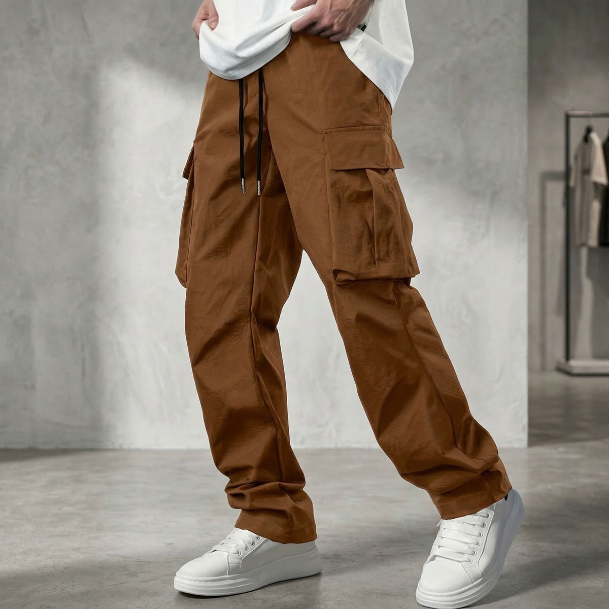 Orion™ Cargo-Hose aus Leichter Twill-Sarja mit Praktischen Utility-Taschen