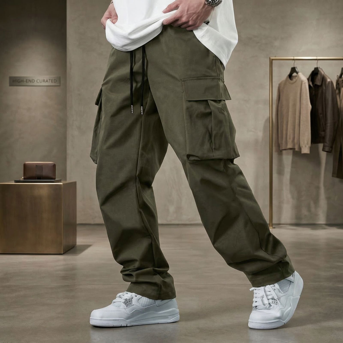 Orion™ Cargo-Hose aus Leichter Twill-Sarja mit Praktischen Utility-Taschen