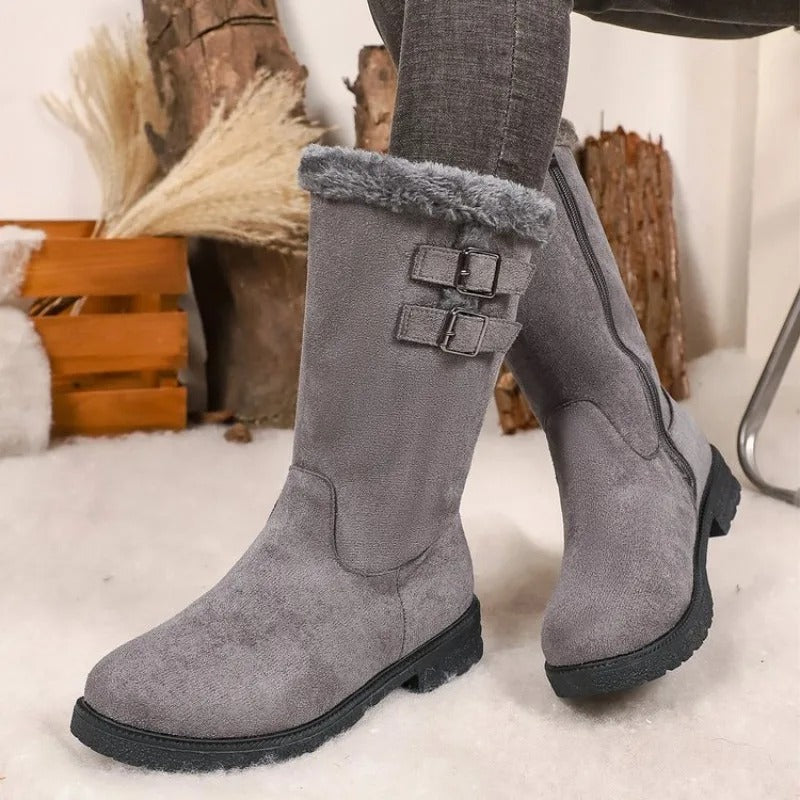 Genevieve™ Stiefel mit Gepolstertem Innenfutter und Mittelhohem Schaft