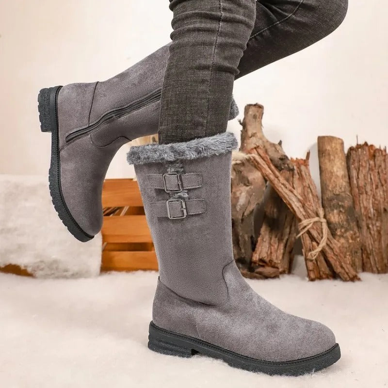 Genevieve™ Stiefel mit Gepolstertem Innenfutter und Mittelhohem Schaft