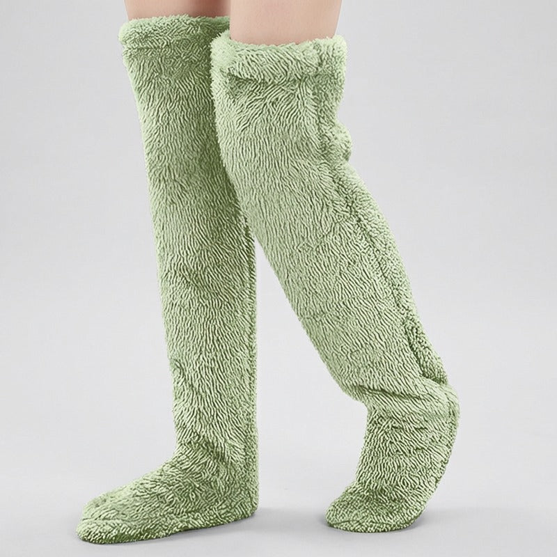 (KAUF 1, ERHALTE 2 GRATIS) Veloura™ Premium Kuschelsocken aus Weichem Plüschstoff