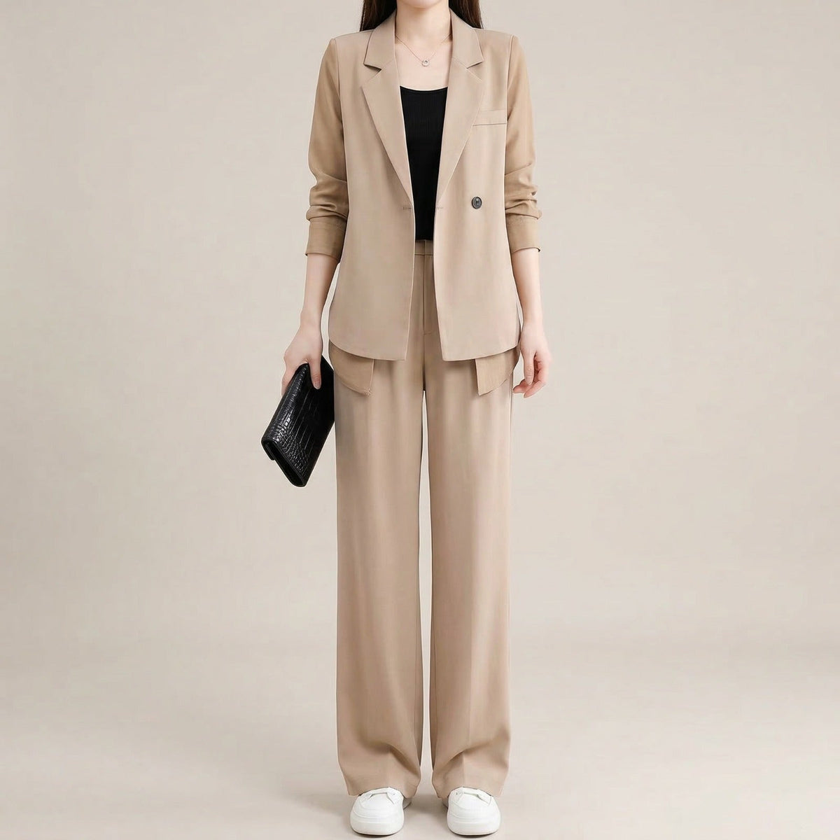 Alviera™ 2-teiliges Set mit Elegantem Blazer im Tailoring-Design