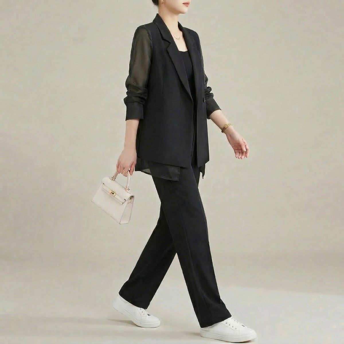 Alviera™ 2-teiliges Set mit Elegantem Blazer im Tailoring-Design