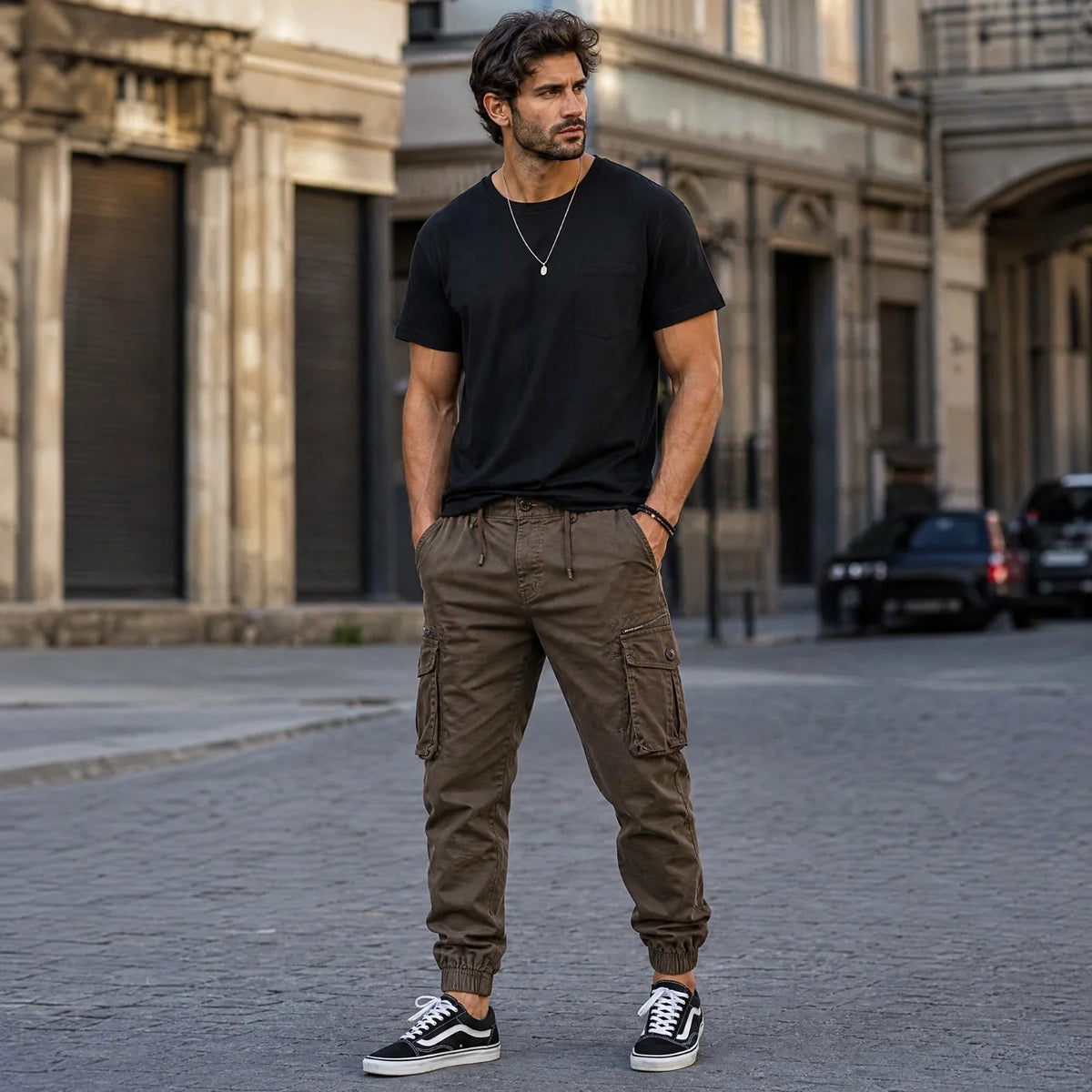 Everest™ Cargohose mit Utility-Taschen und Jogger-Bündchen