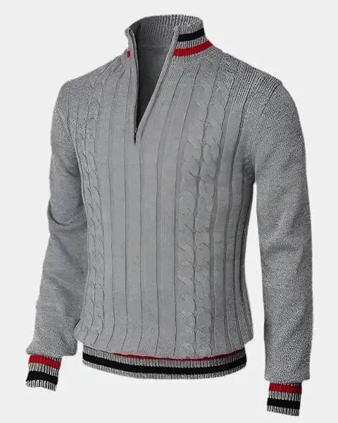 William | Herren Rundhals Basis-Pullover – Basic Pullover Herren