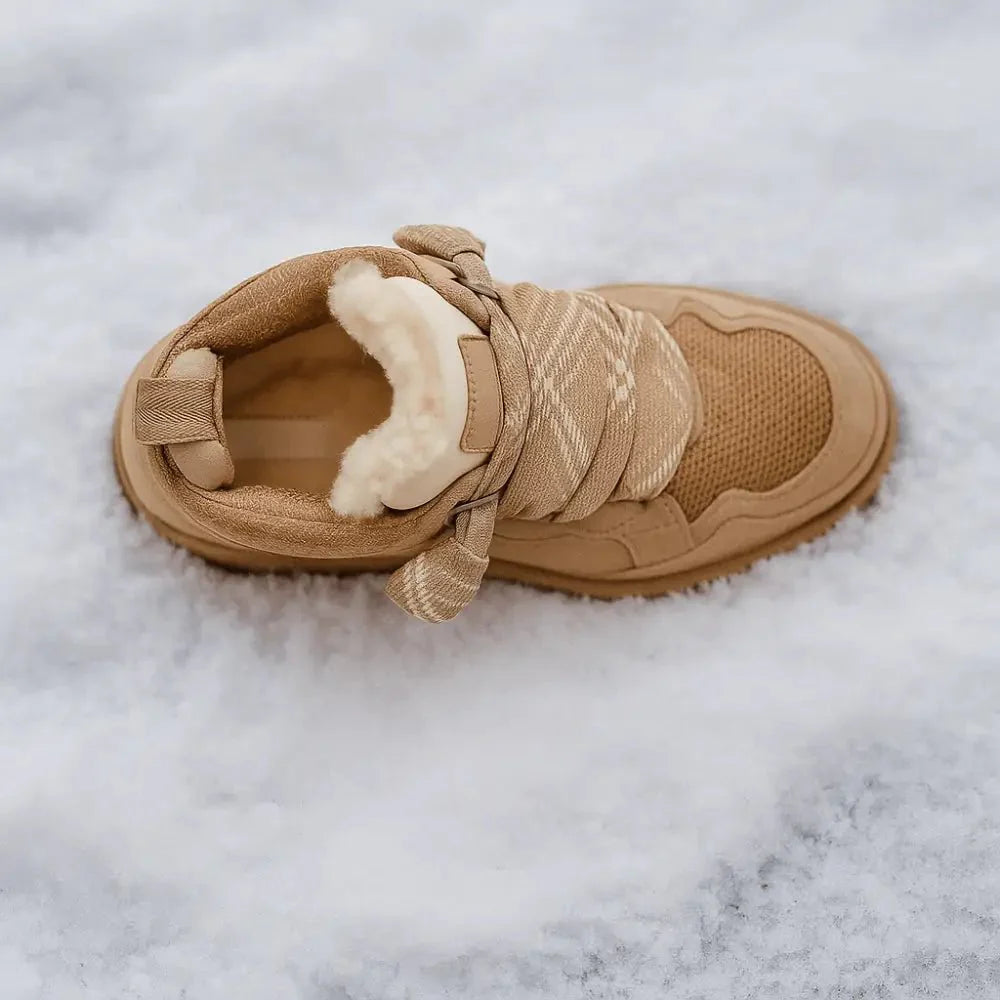 Winterstiefeletten Damen | Rutschfeste Profilsohle & Wärmendes Tragegefühl