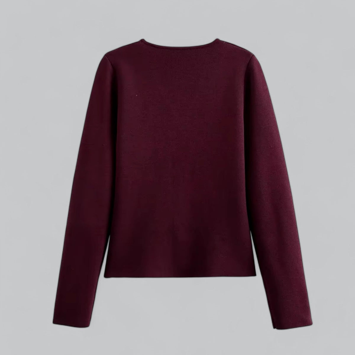 Annika | Damen Frühlings Minimalistischer Cardigan Mit Knöpfen