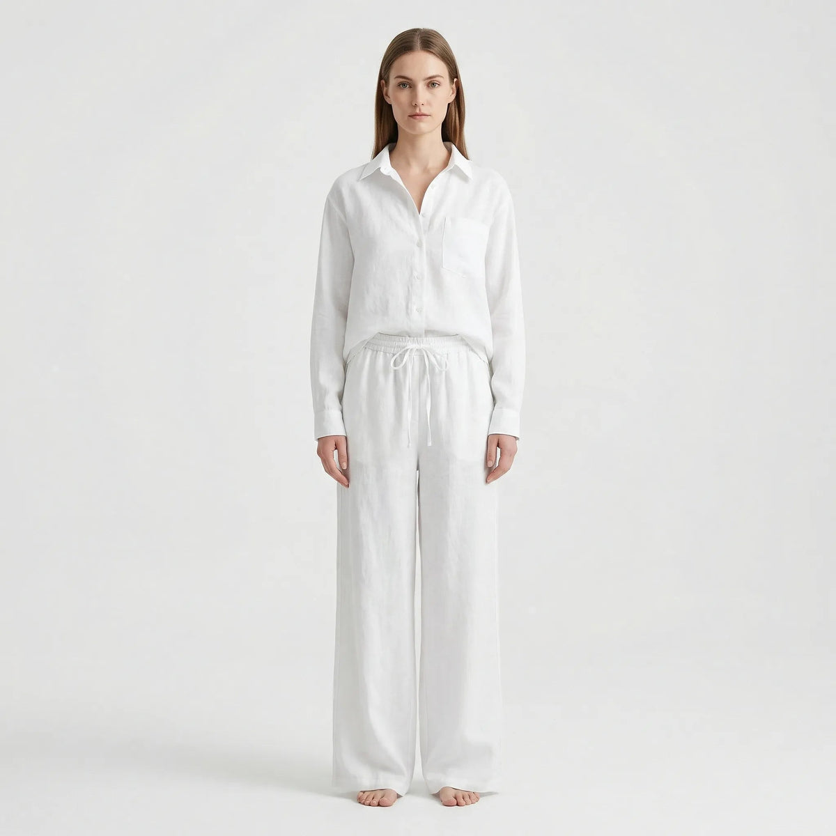 Zweiteiliger Set Damen | Oversized Schnitt & bequemer Kordelbund