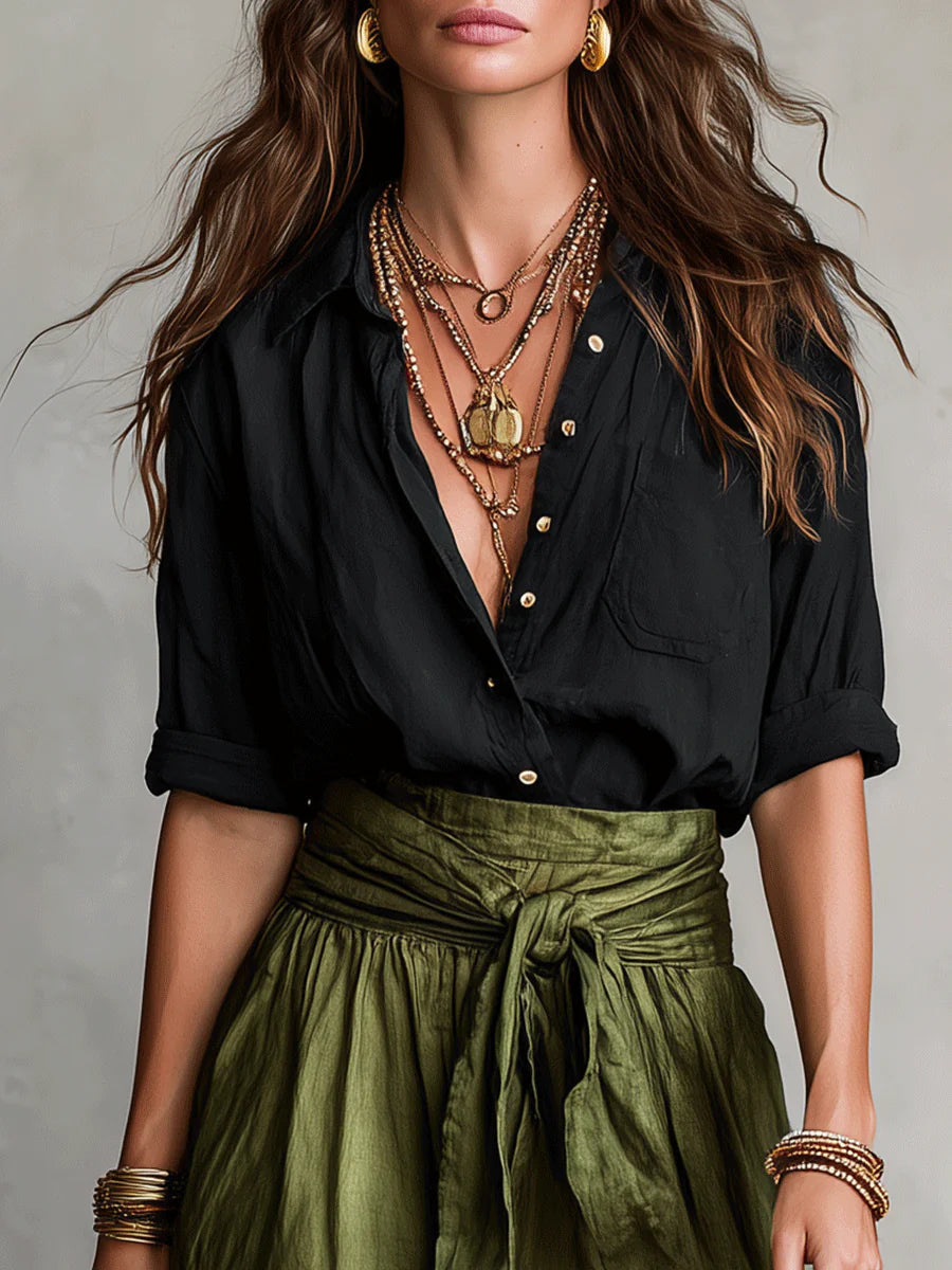 Zweiteiliges Sommeroutfit Damen | Boho & Elegant