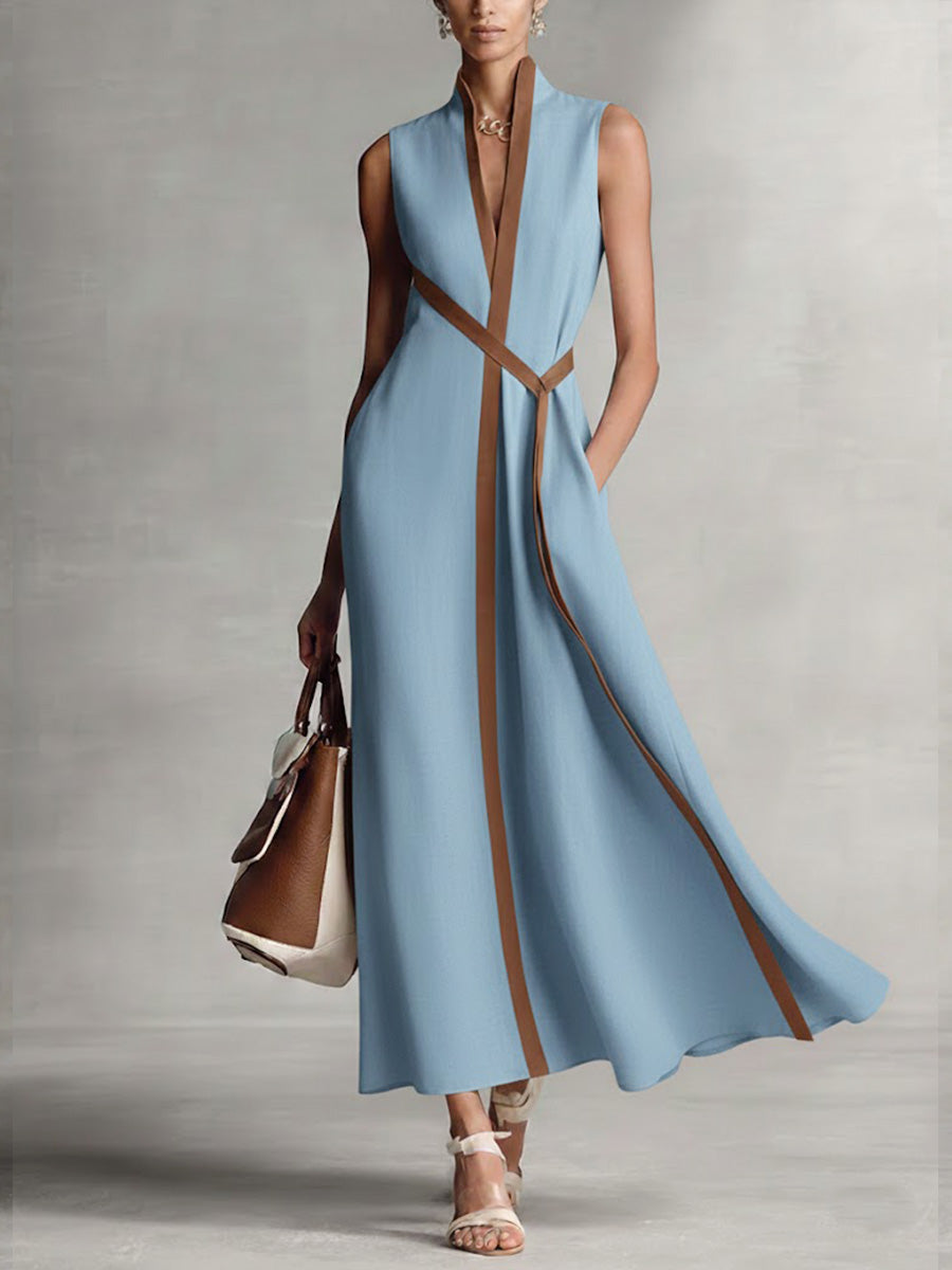 Nadine | Damen Leinenkleid Breeze – Leichtes Leinen Sommerkleid
