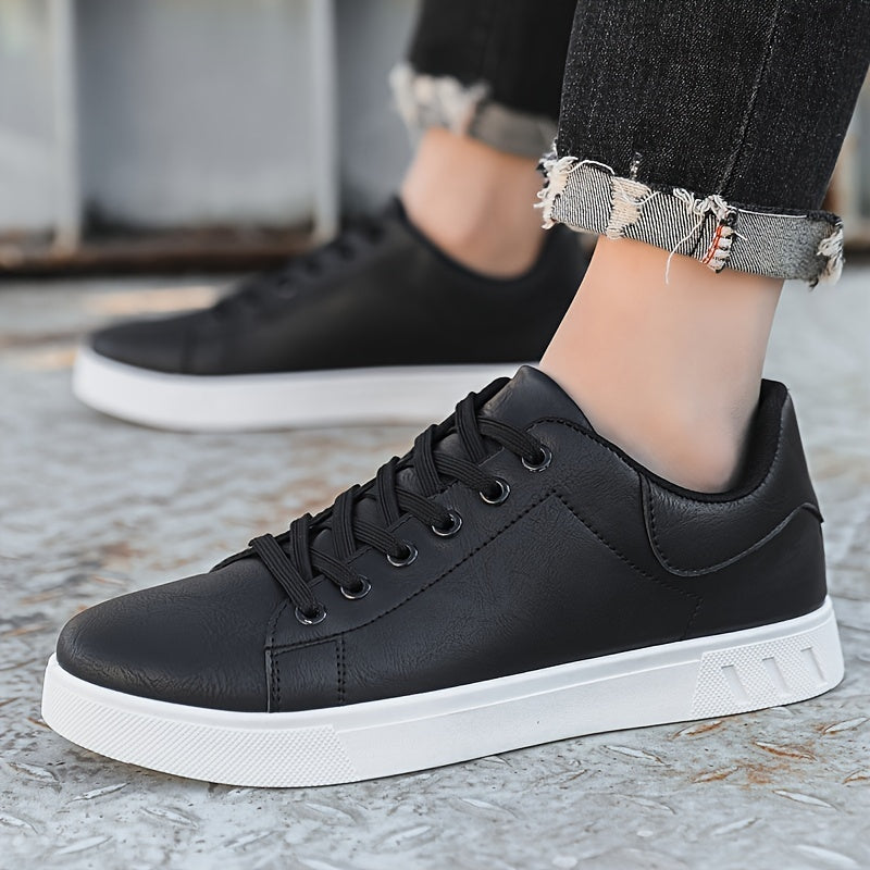 Rex | Herren Leder-Sneaker Low-Top Cupsole Casual