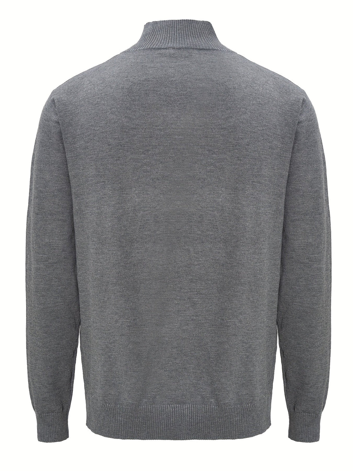 Sumuel – Strickpullover Mit Reißverschluss Und Geripptem Kragen