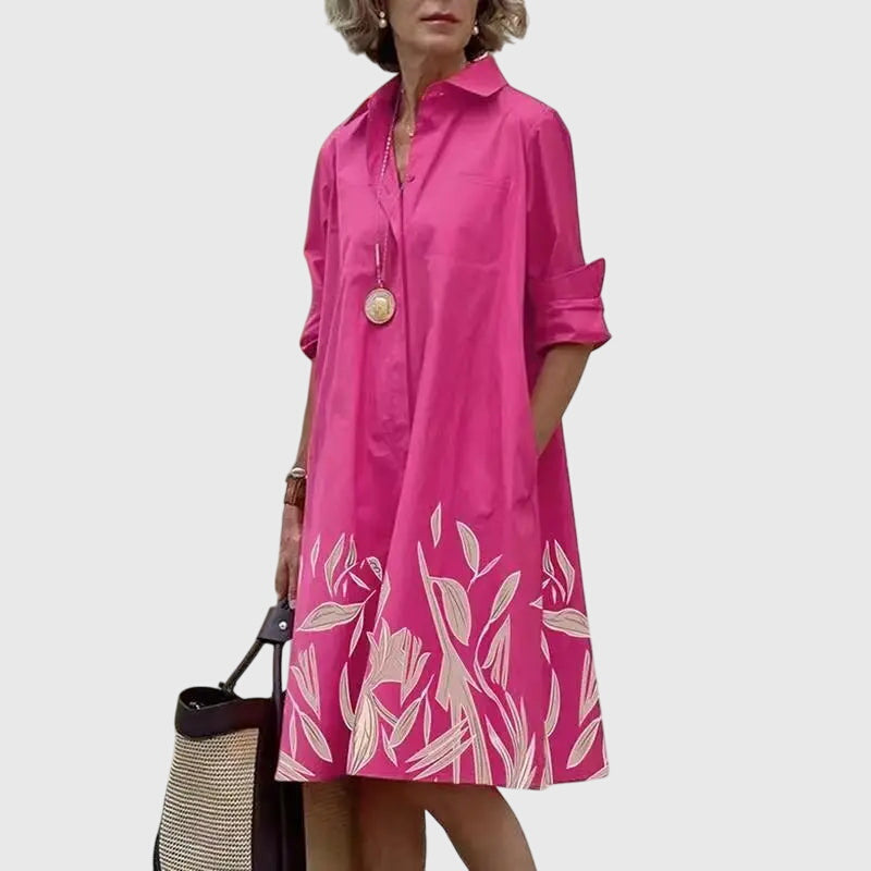 Oshadi - Elegantes Mini Kleid Mit Tasche