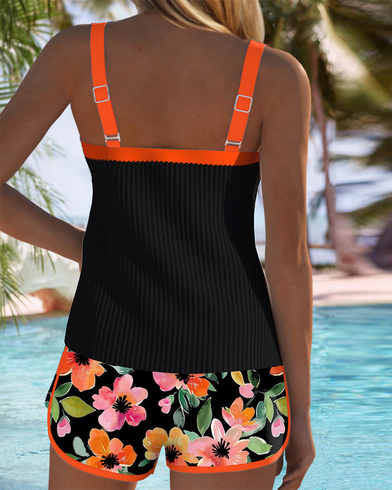 Zafina | Elegantes zweiteiliges Tankini-Set für einen anspruchsvollen Schwimmlook