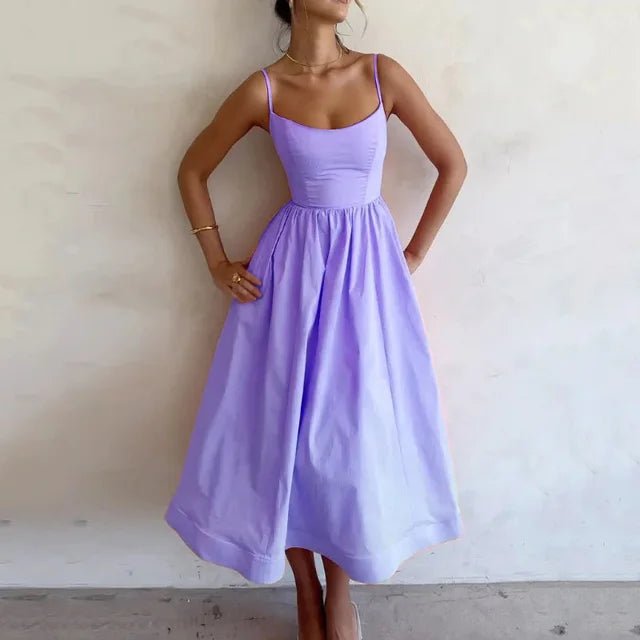 Ärmelloses Festliches Kleid Damen