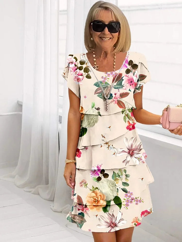 Marvelle™ - Bloom Ruffle Dress
