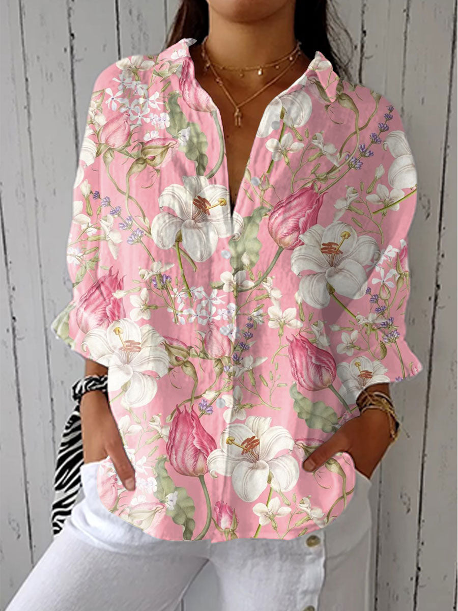 Frances | Elegante Bluse „Bloom“