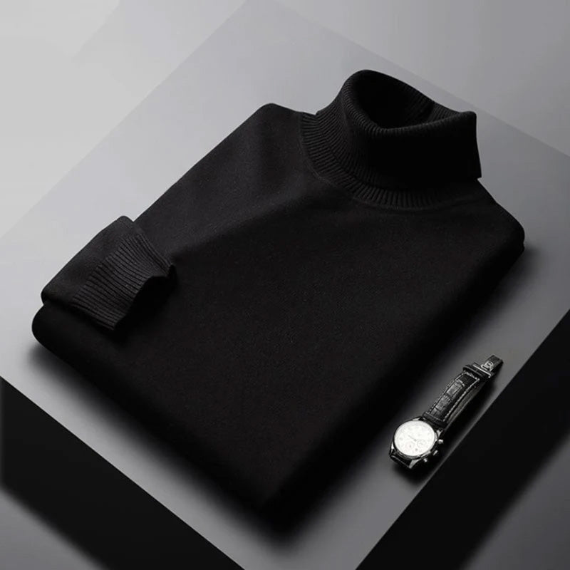 Bertram | Herren Rollkragenpullover Langarm