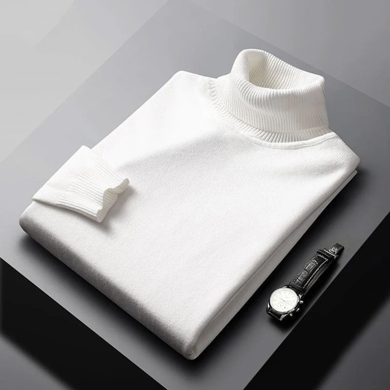 Bertram | Herren Rollkragenpullover Langarm