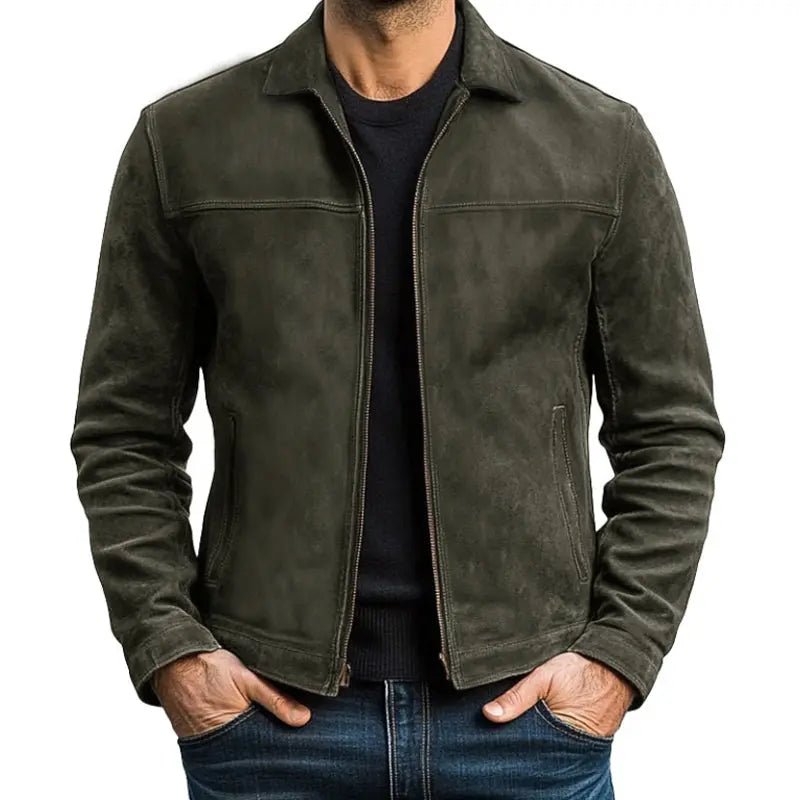 Bikerjacke Herren Slim Fit