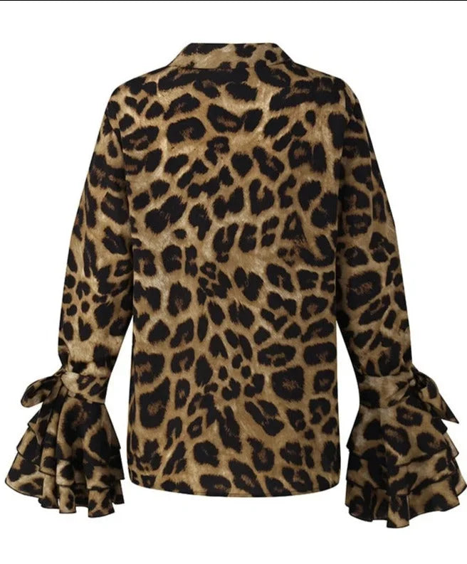 Ursula | Damen Elegante Bluse Volantärmel – Volantärmel Bluse Modern Sommer 2026