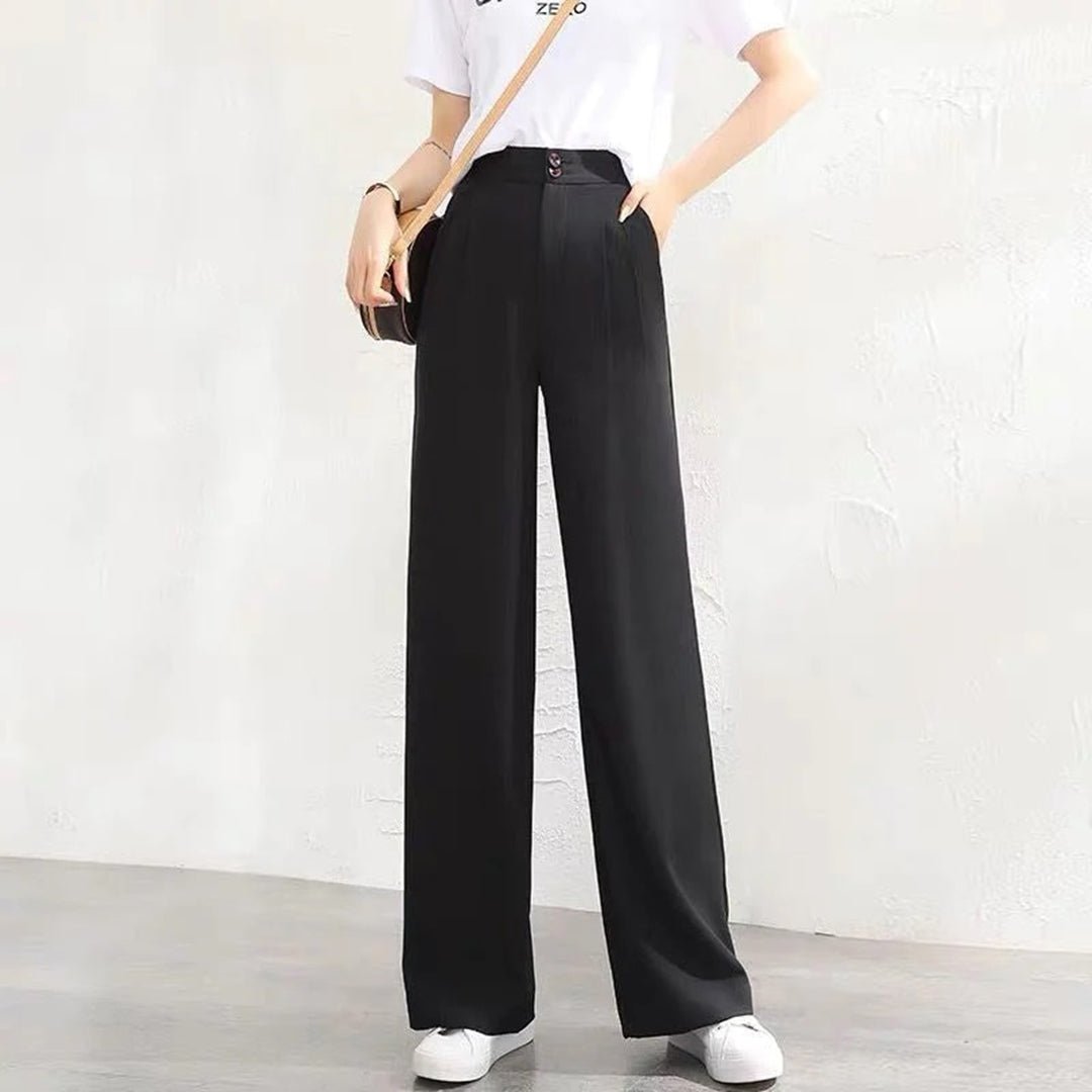 Brigid | Damen Weite Hose Hohe Taille