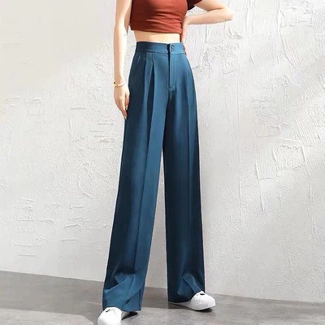 Brigid | Damen Weite Hose Hohe Taille